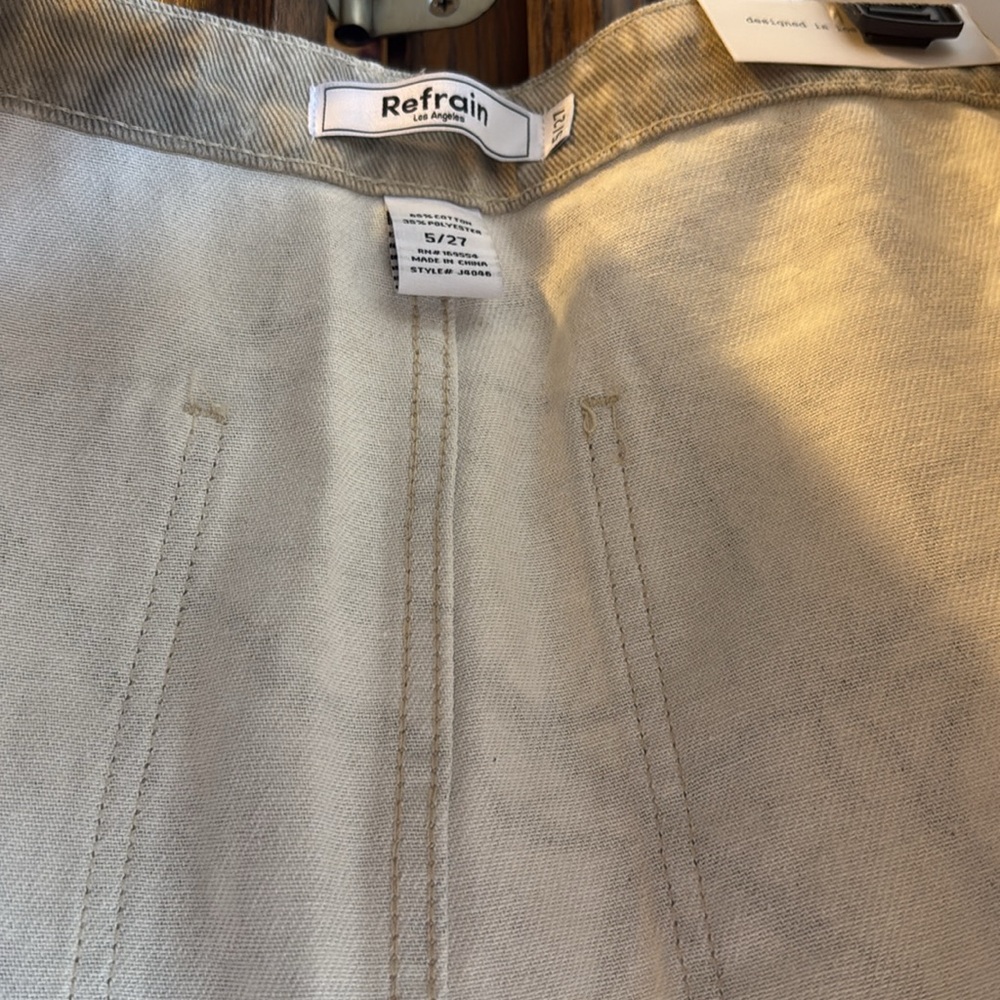 Refrain utility Mini Skirt - Picture 7 of 7